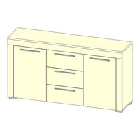 LV Furniture NOVEDO 84 Assembly Instruction Manual