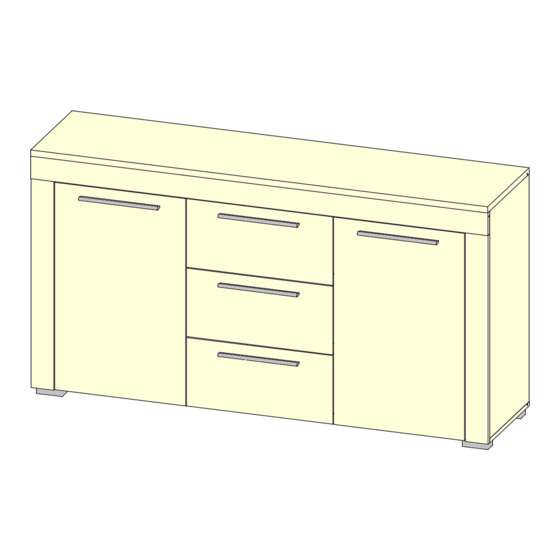 LV Furniture NOVEDO 84 Assembly Instruction Manual