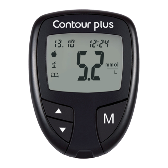 Ascensia Diabetes Care Contour Plus User Manual