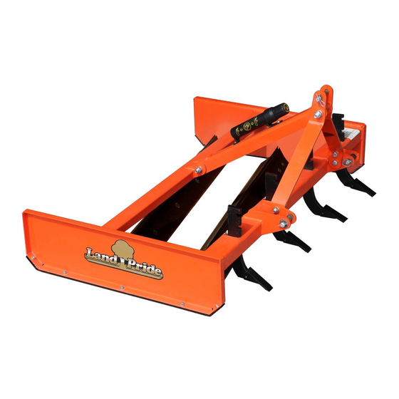 Land Pride GS0548 Operator's Manual