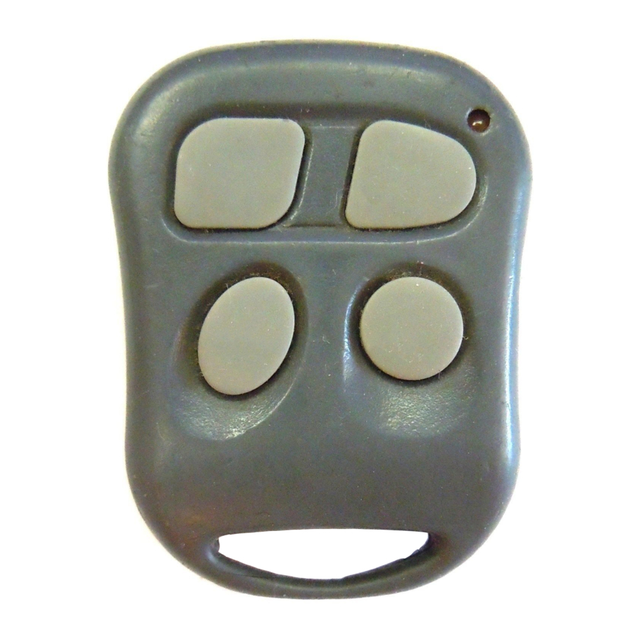 AutoPage RF-1055KE - Professional Keyless Entry System Manual