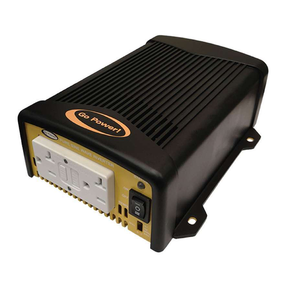 Go Power GP-ISW-400 Quick Start Manual