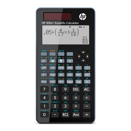 HP 300s+ User Manual