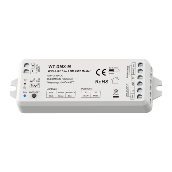 SKYDANCE WT-DMX-M Manual