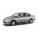 Honda Civic Sedan 2005 Owner's Manual