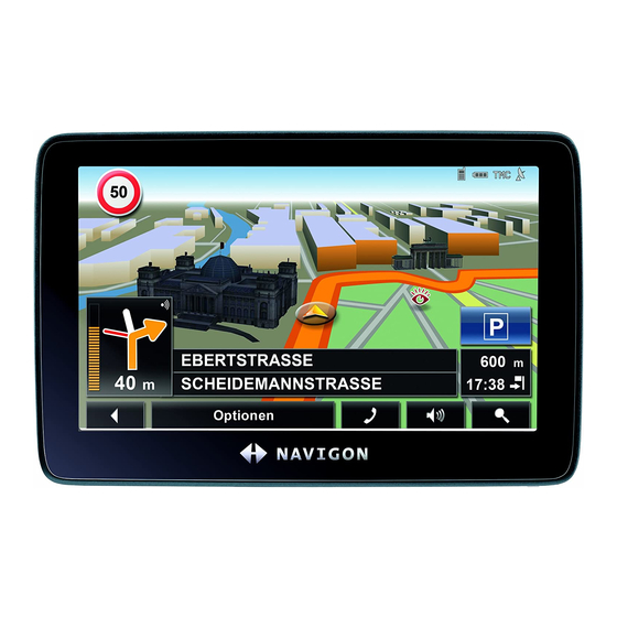 Navigon 7310 User Manual