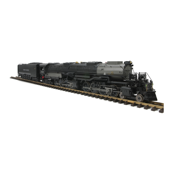 MTHTrains BIG BOY Operating Instructions Manual