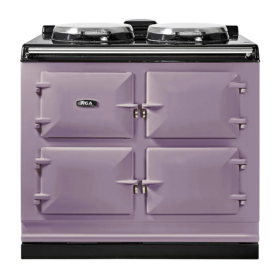 AGA EC3 Users Instructions & Cooking Manual