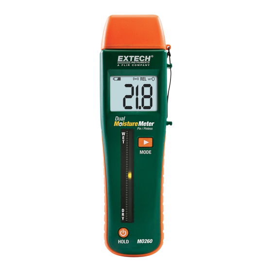 Extech Instruments MO260 User Manual
