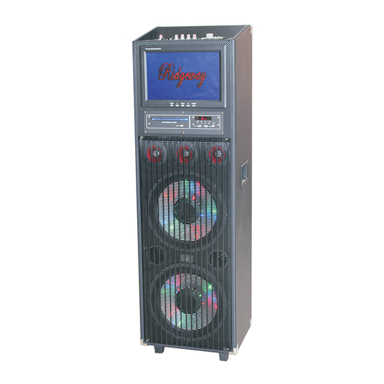 Ridgeway QS-122331 Manual