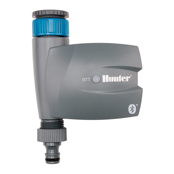 Hunter BTT Series Quick Start Manual