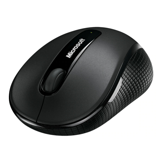 Microsoft Wireless Notebook Optical Mouse 4000 Manuals