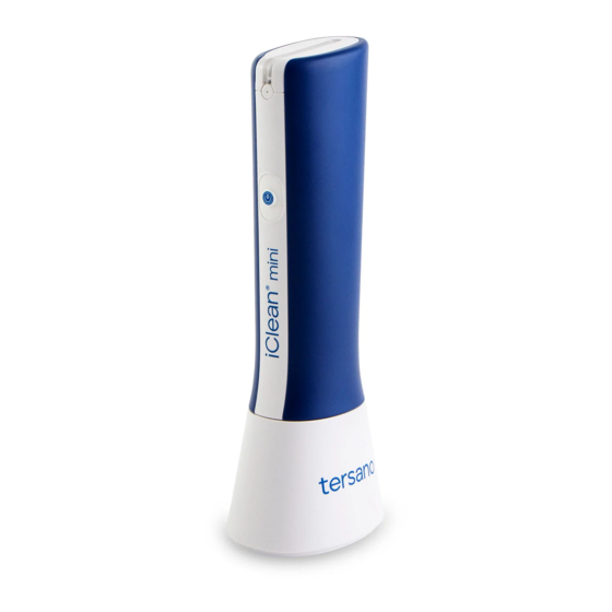 Tersano iClean mini Instructions