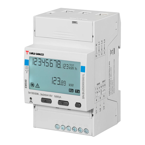 CARLO GAVAZZI EM530 User Manual