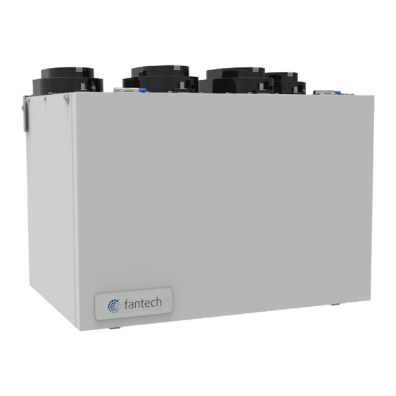 SystemAir fantech VER 150 Installation And Operation Manual