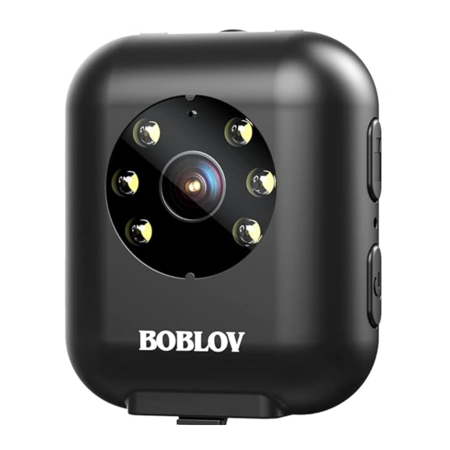 boblov W4 - Mini Body Camera Manual