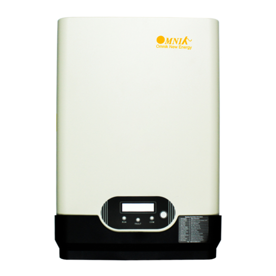 Omnik Omniksol-3k-TL User Manual