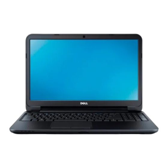 Dell Inspiron 14 Quick Start Manual