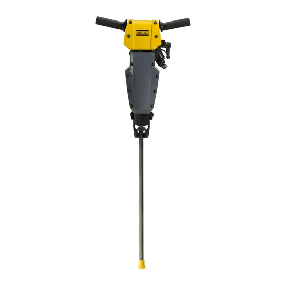 Atlas Copco SRD 20 Safety And Operating Instructions Manual