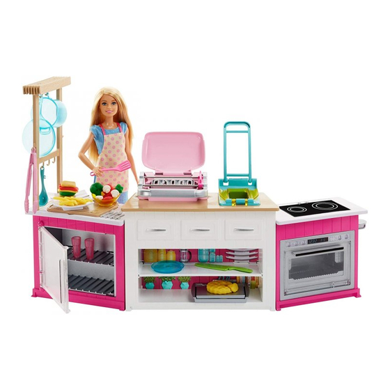 Mattel Barbie FRH73 Instructions