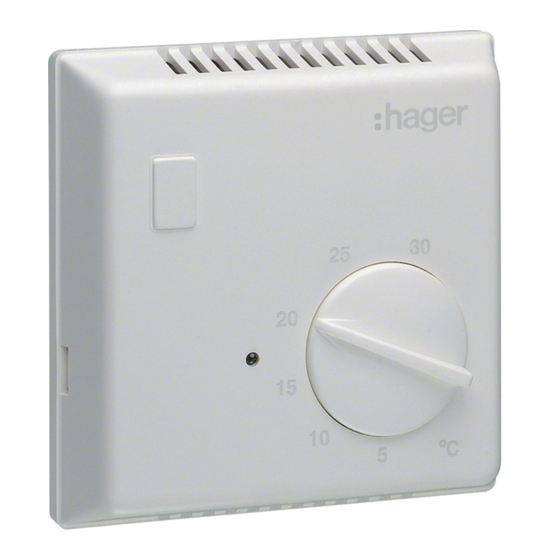hager EK 053 User Instructions