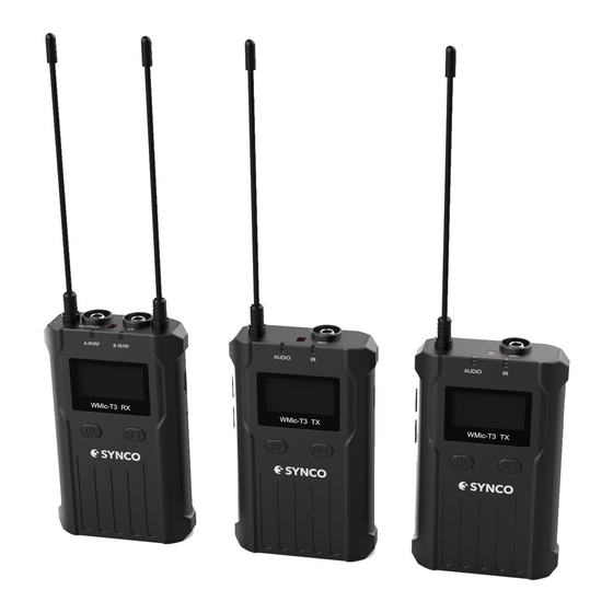 Synco WMic-T3 User Manual