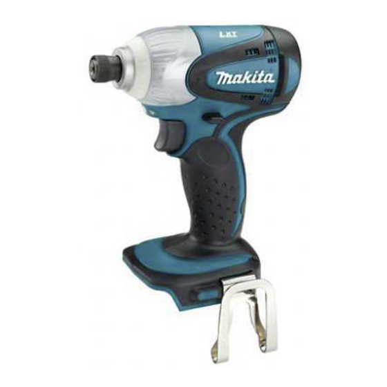 Makita BTD141 Series Technical Information