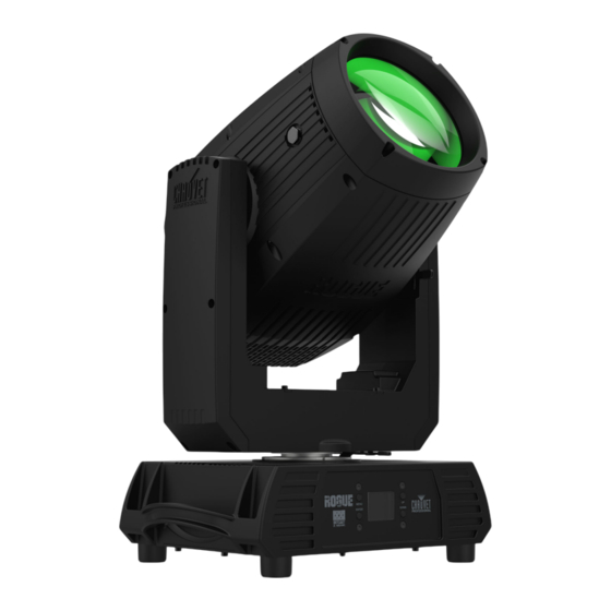 Chauvet Professional ROGUEOUTCAST2BEAM Quick Reference Manual