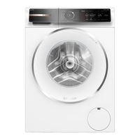 Bosch WGB256A90 User Manual And Installation Instructions