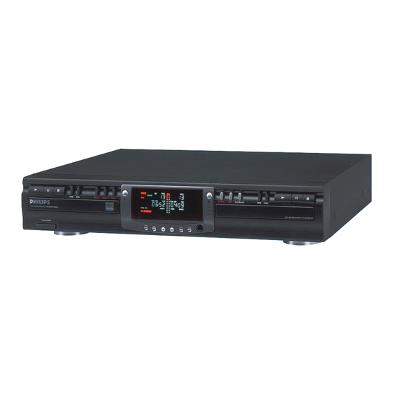 Philips CDR200BK99 Specifications