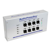 AudioPressBox APB-112 OW-D-USB Owner's Manual