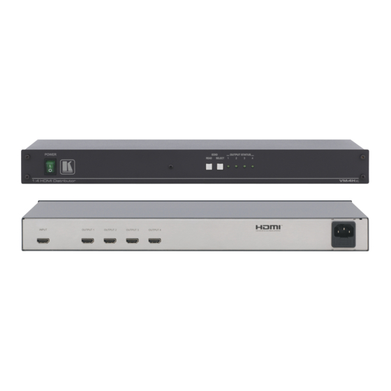 Kramer VM-4Hxl User Manual