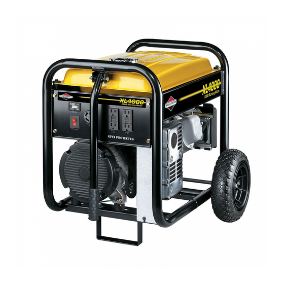 BRIGGS & STRATTON XL4000 OPERATOR'S MANUAL Pdf Download ManualsLib
