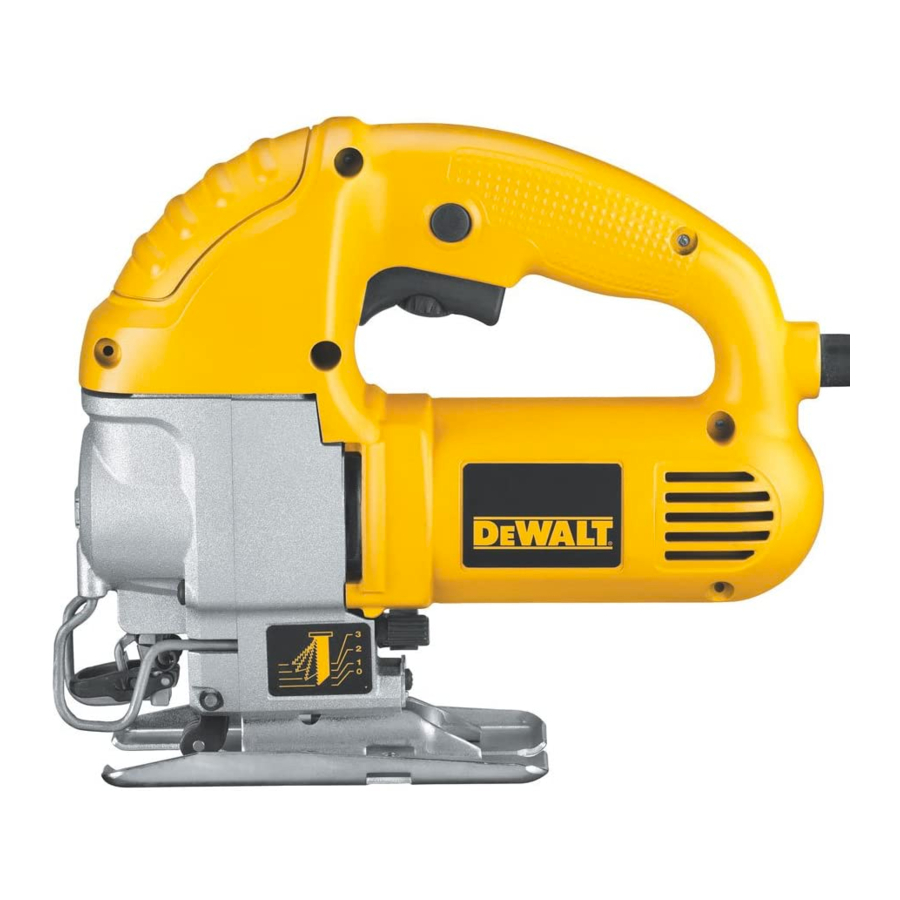 DEWALT DW317 INSTRUCTION MANUAL Pdf Download ManualsLib