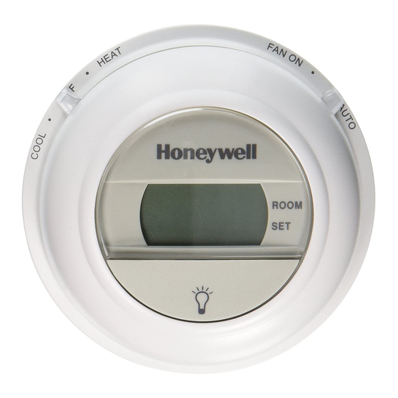 Honeywell T8775C The Digital Round Owner's Manual