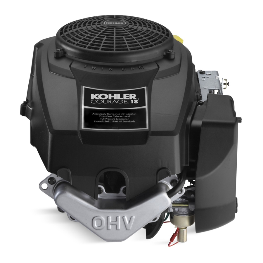 KOHLER COURAGE SV590 OWNER'S MANUAL Pdf Download ManualsLib