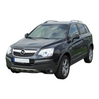 Opel Antara Operation Owner's Manual