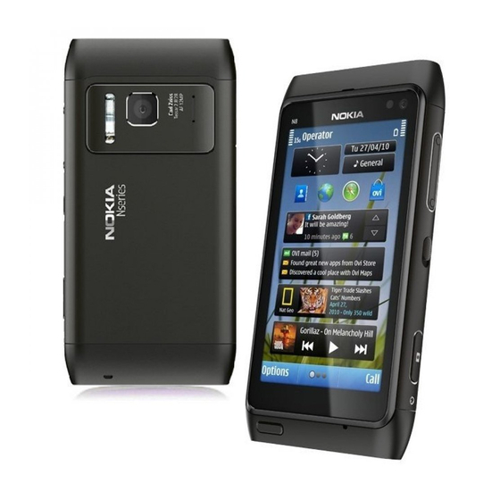 NOKIA N8–00 USER MANUAL Pdf Download | ManualsLib