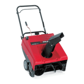 Instruction Book − Snowthrower Model 621401x54NB Manuel de l