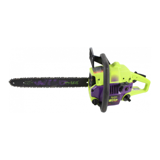 Poulan wild thing 40cc shop 18 chainsaw manual