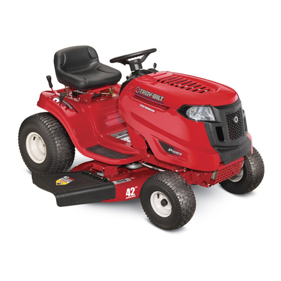TROYBILT PONY OPERATOR