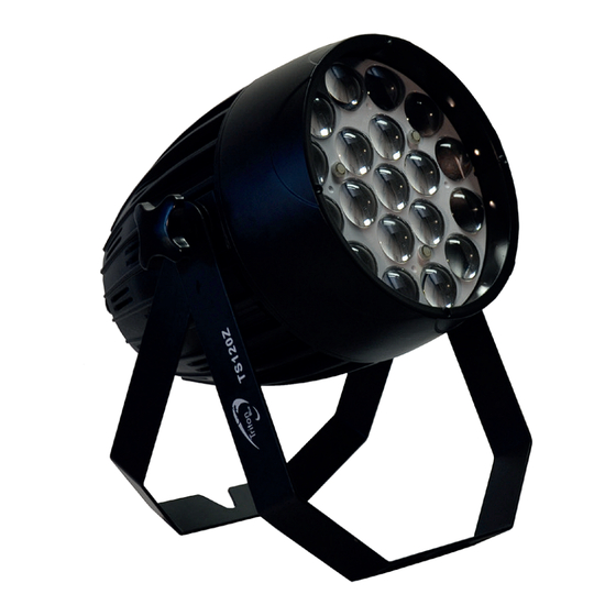 Triton Blue PAR ZOOM 19x10W User Manual
