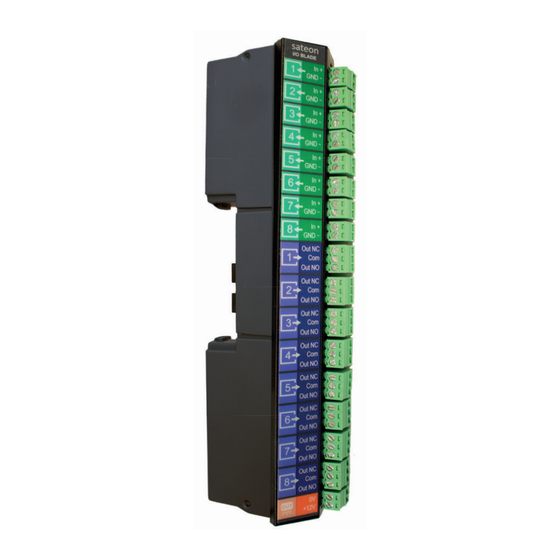 Grosvenor Sateon Advance I/O Blade Installation Manual