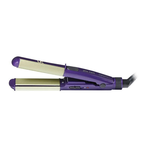 VS Sassoon miniPRO You Curl VSCS69A Instruction Booklet