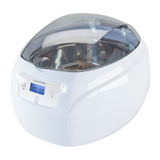 Lanaform Speedy Cleaner Instruction Manual