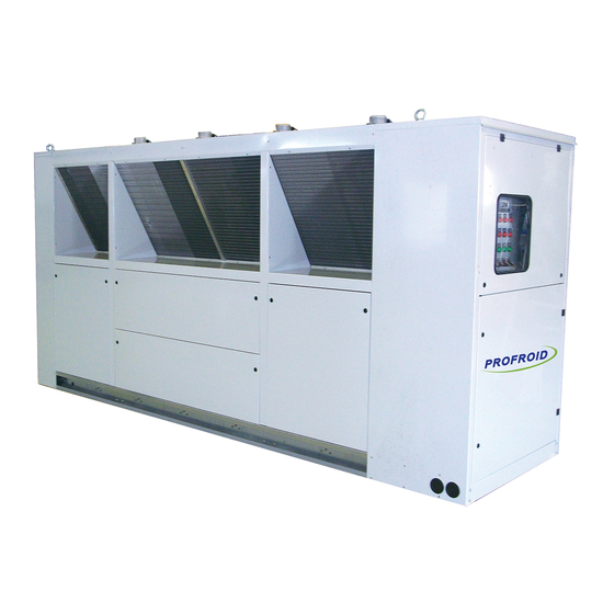 Profroid GCV Operating Instructions Manual