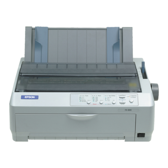 Epson FX-890 Specifications