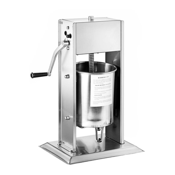 Avantco 177CS11V User Manual