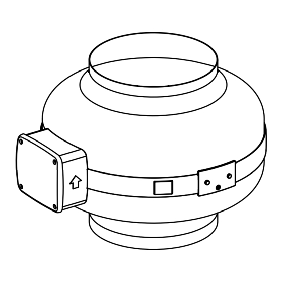 Vortice CA 125 MD Manuals