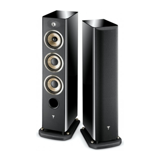 Focal ARIA 926 BLACK HG X1 User Manual